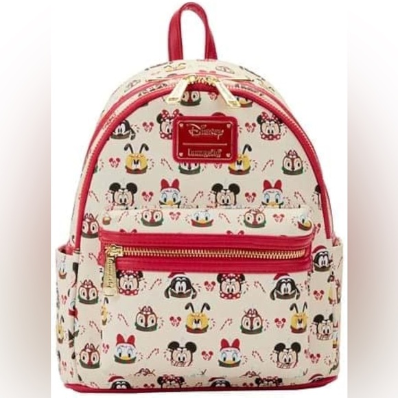 Loungefly Disney Hot Cocoa Double Strap Shoulder Bag and Ear Headband Set - Picture 2 of 8